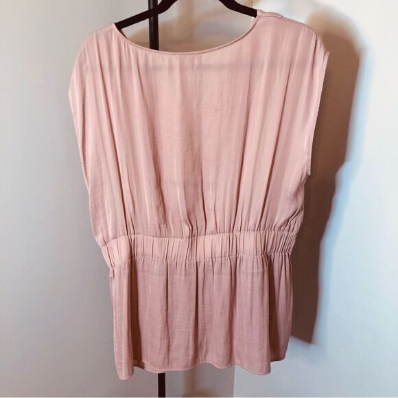 Vince Camuto peplum style blouse pink - Picture 2 of 6